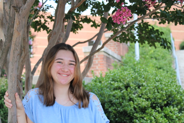 Fiona Novick pictured outside HVHS.