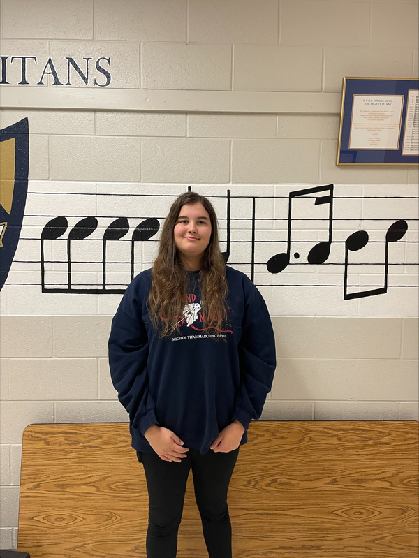 Sydney Newbern, a participant in the talent show