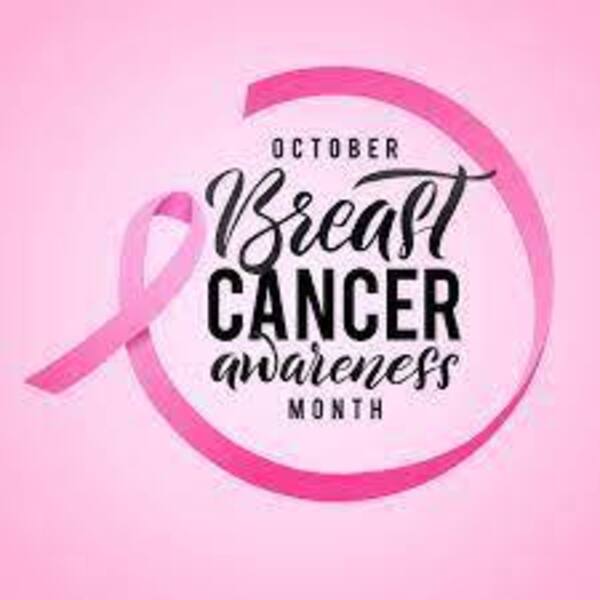 Pink is the color that represents Breast Cancer Awareness Month.