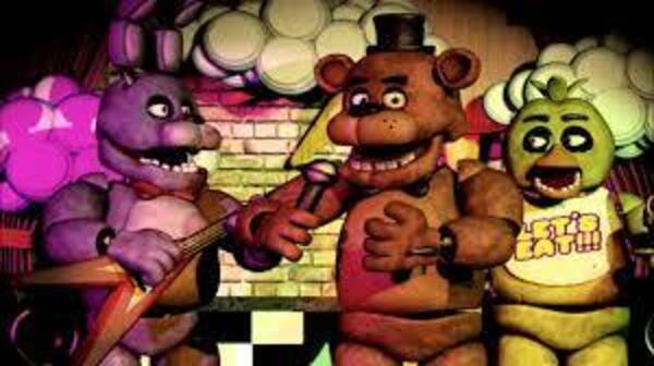 Bonnie, Freddy, and Chica of Fazbear's Pizzeria