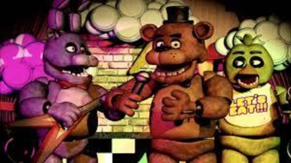 Bonnie, Freddy, and Chica of Fazbears Pizzeria