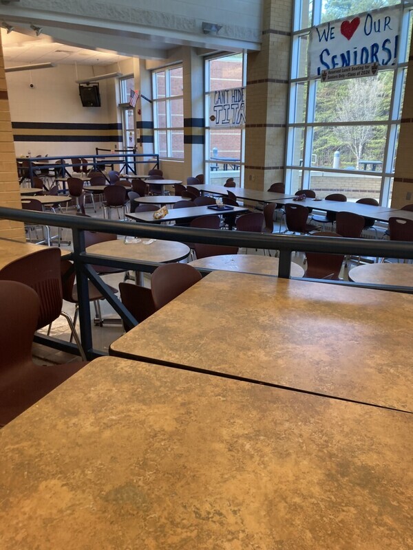 Hidden Valley Cafeteria's Senior Pit following application of rule.