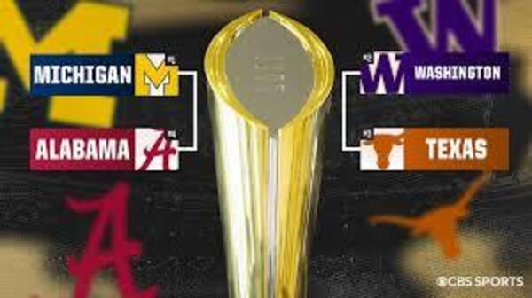The final 4 of the CFP.