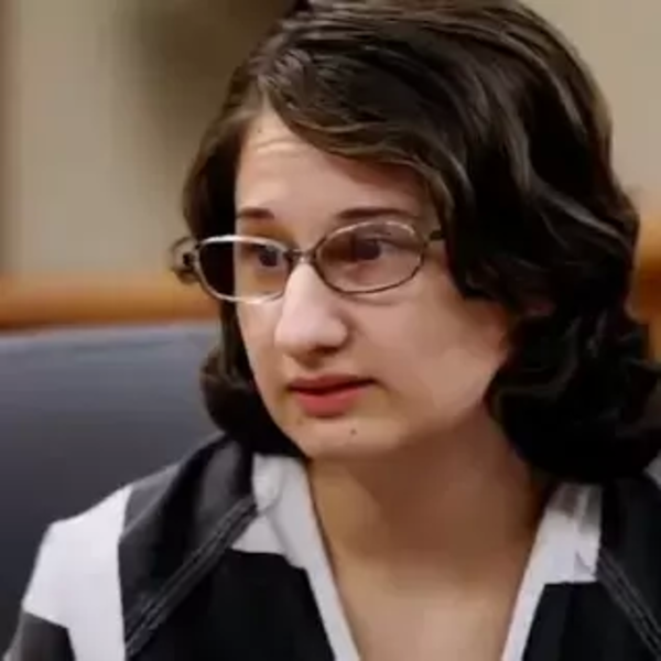 Gypsy side eyes the judge after being sentenced to 10 years in prison