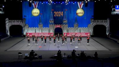 Ohio States Dance team at 2024 UDA.