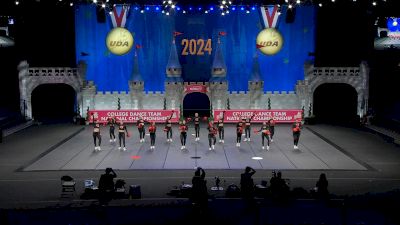 Ohio State's Dance team at 2024 UDA.