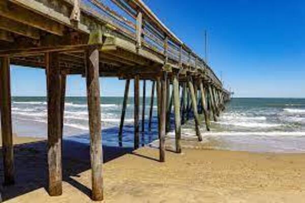 Virginia Beach pier where accident occurred.