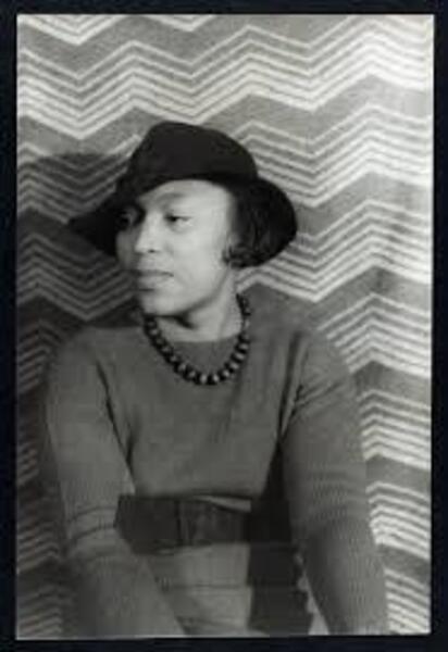 Image of author Zora Neale Hurston.