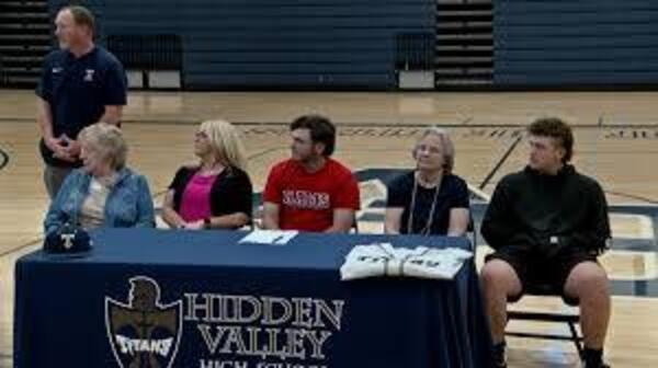 Zander Sloughs Baseball Signing