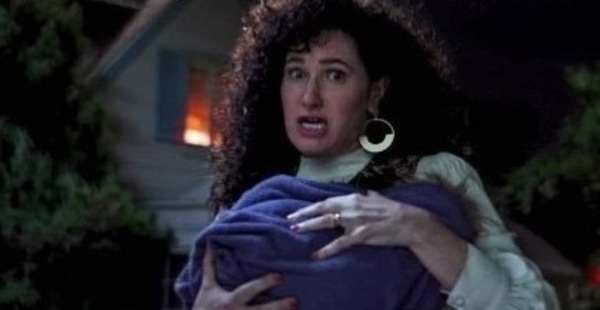 Agatha Harkness during her big character reveal at the end of Wanda Vision.