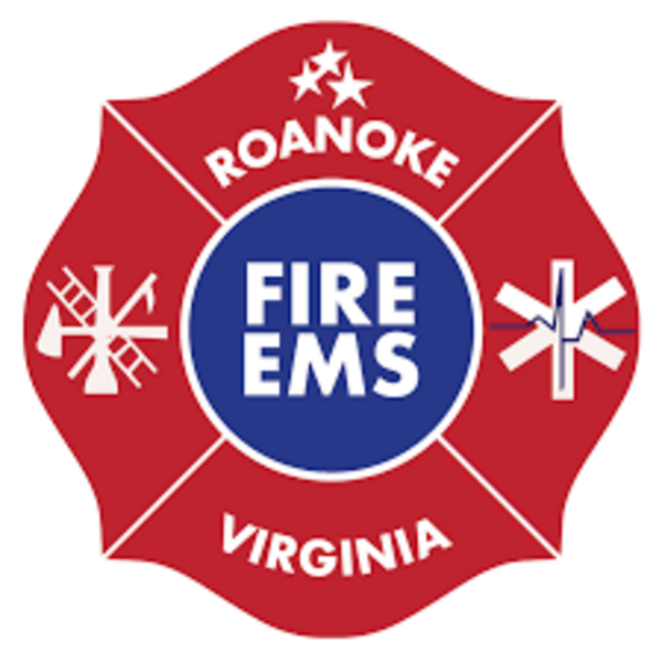 The Roanoke Fire EMS's insignia.