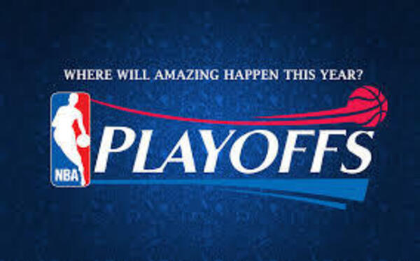 The NBA advertisement for the playoffs.