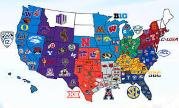 CFB teams across America
