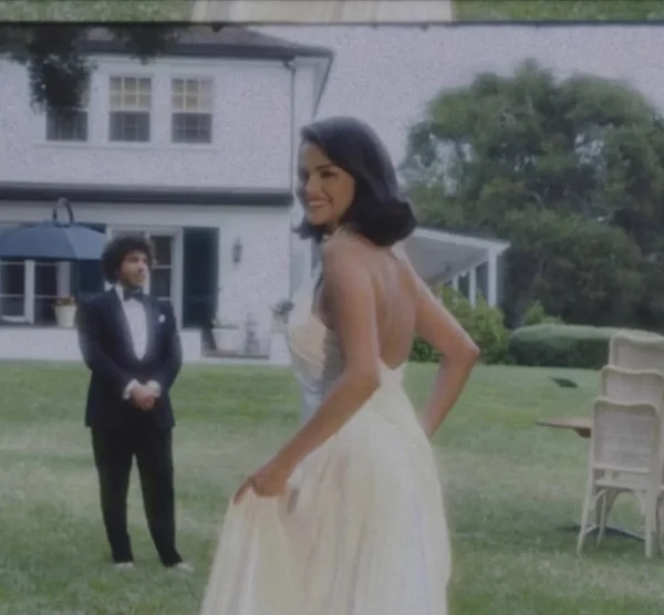 Selena and Benny at their wedding