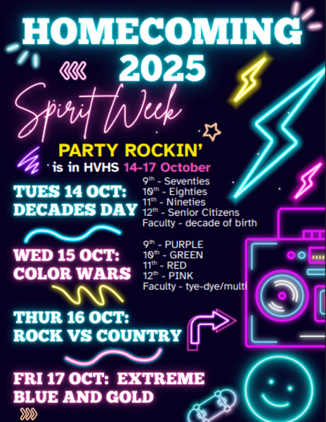 Spirit Week Themes