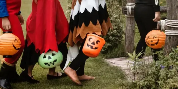 Trick or Treating, a spooky Halloween tradition.