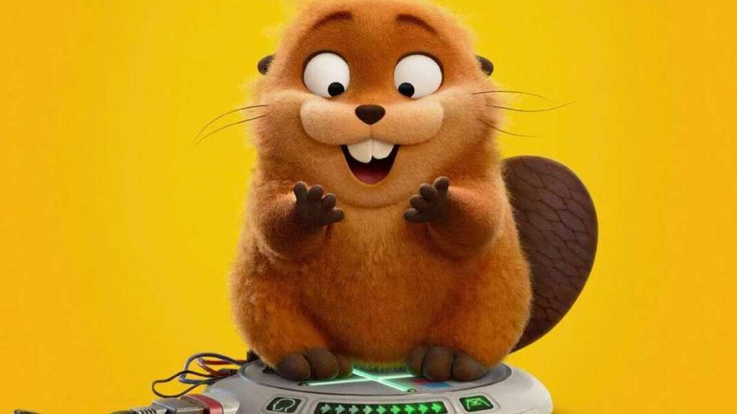 Picture of the Hoppers main character, Mabel, in her beaver body.