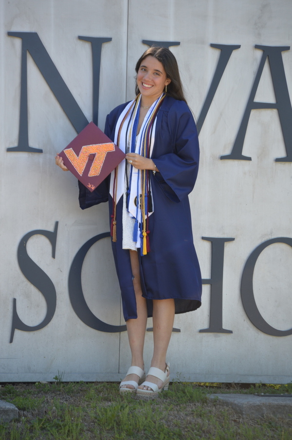 Ryleigh Mara says her last goodbye to Hidden Valley High School.